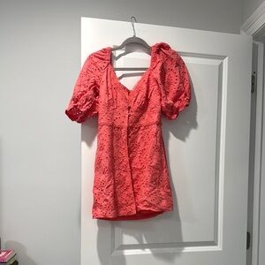 Nasty Gal Coral Mini Dress